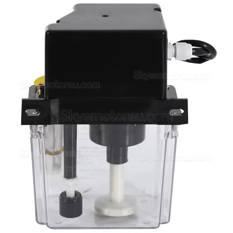 220V 1L/ 2L CNC Electromagnetic Lubrication Pump Automatic Lubricating Oil Pump without Pressure Gauge